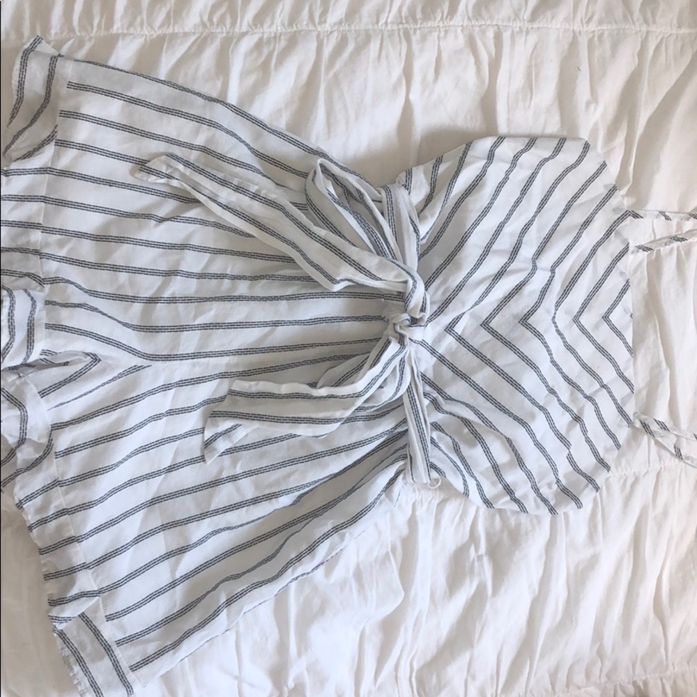 Stripped Romper